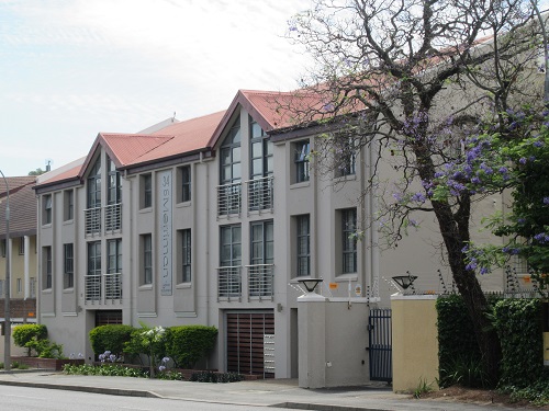 Crystal towers hotel front facade